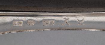 SKEDAR, 14 st snarlika, silver, svenska stämplar 1800-/1900-tal. Vikt ca 450 g.