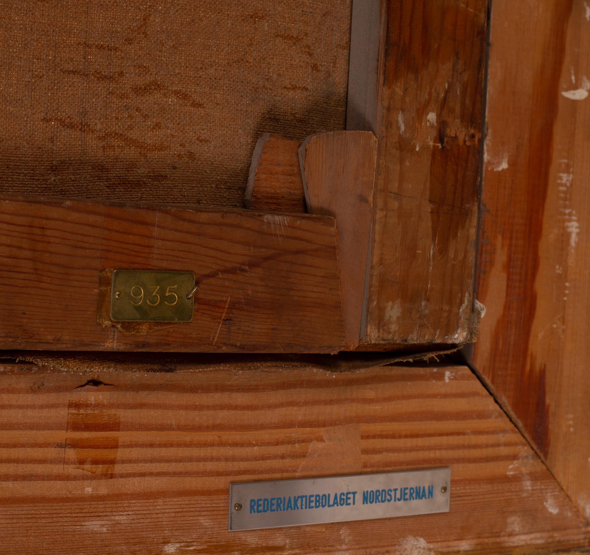 Ehrnfried Wahlqvist, Stockholm's approach to Gamla Stan.