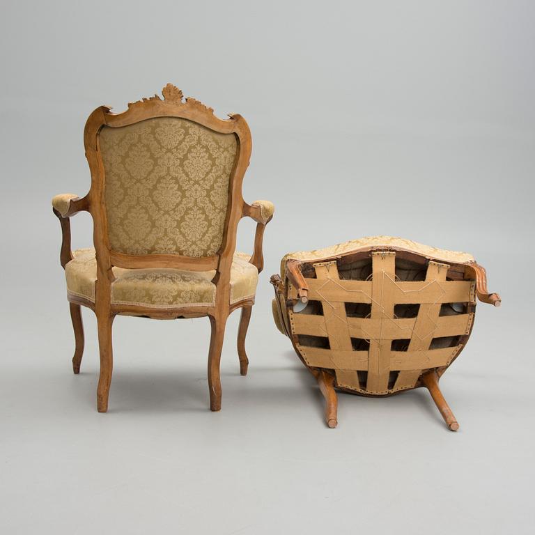 NOJATUOLIPARI, Louis VX -tyylinen, Ranska 1800-luvun loppu.