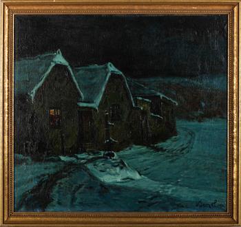 HENRIK KOBOR, olja på duk, signerad och daterad 1921.
