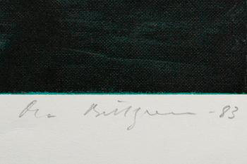 Ola Billgren, color lithograph, signed -83 EA.