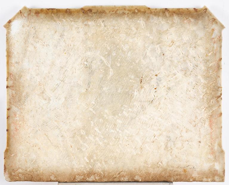 A late Gustavian mahogany commode, Stockholm, late 18th century.