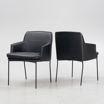 Claesson Koivisto Rune, four 'Montevideo' armchairs, Tacchini, Italy.