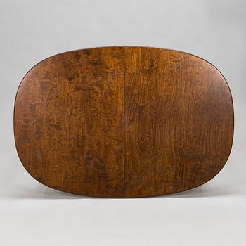 Kerstin Hörlin-Holmquist, A set of six Charlotte chairs with a dining table by Asko, Finland, 1970s.