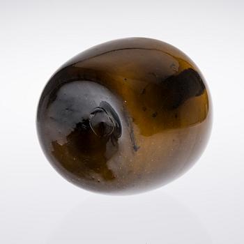 FLASKA, glas, Finland 1700-tal.