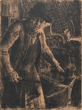 Anders Zorn, The Master Blacksmith.