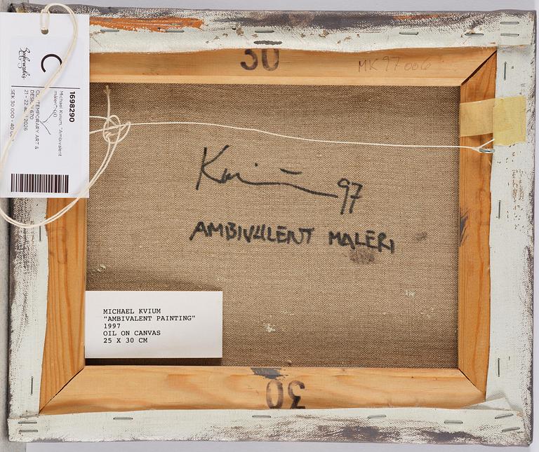 Michael Kvium, "Ambivalent måleri".