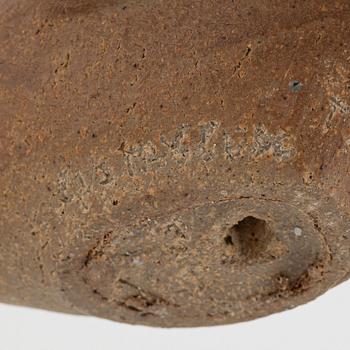 Tyra Lundgren, skulptur, fågel, Gustavsberg.