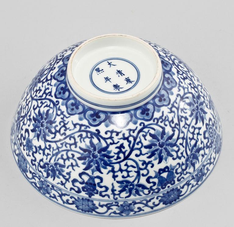 SKÅL, porslin, Kina, 1900-tal.