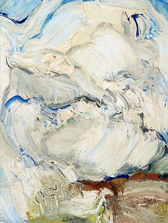 Bengt Lindström, "Det vita molnet" (The white cloud).