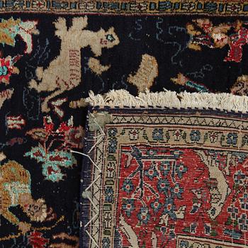 MATTA, old/semiantik, Ghom figural, 184x101 cm.