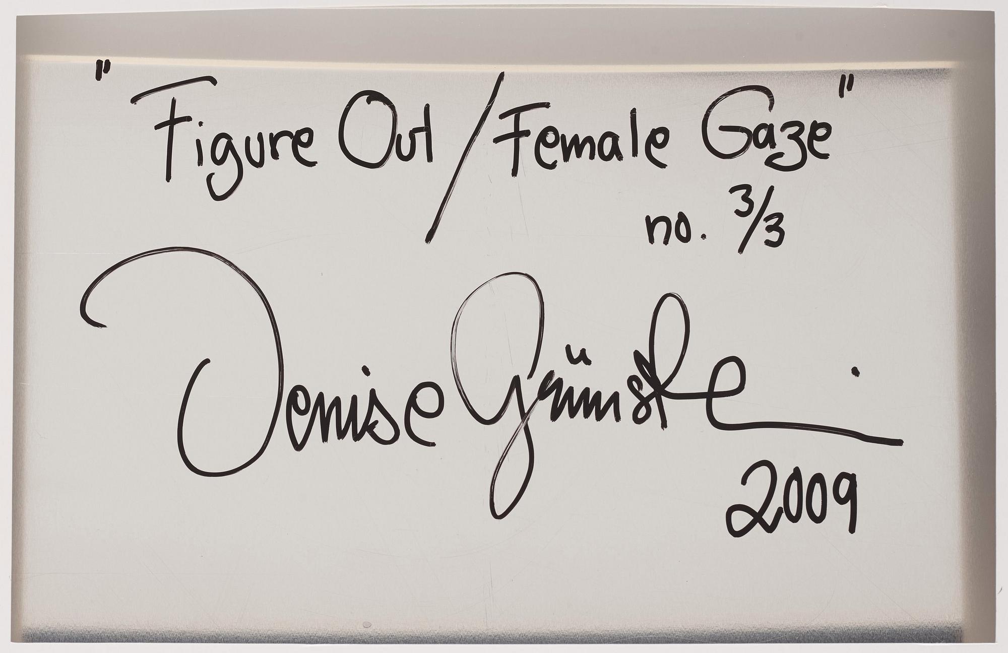 Denise Grünstein, 'Female Gaze', 2009.