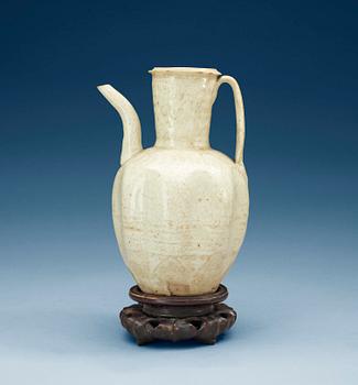 1225. A white glazed ewer, Song dynasty (960-1279).