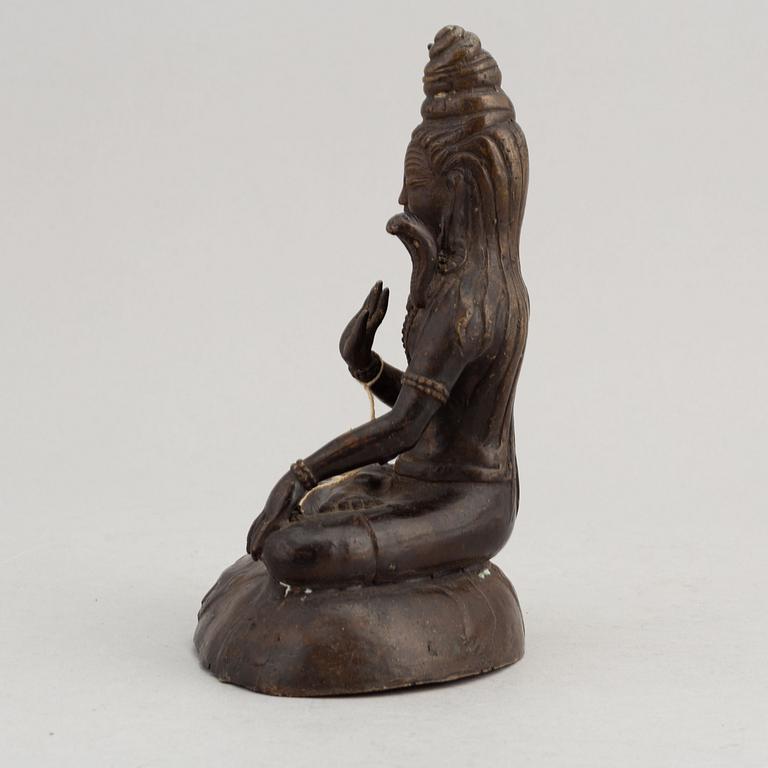 Shiva, brons. Hinduisk gudom, troligen omkring 1900.