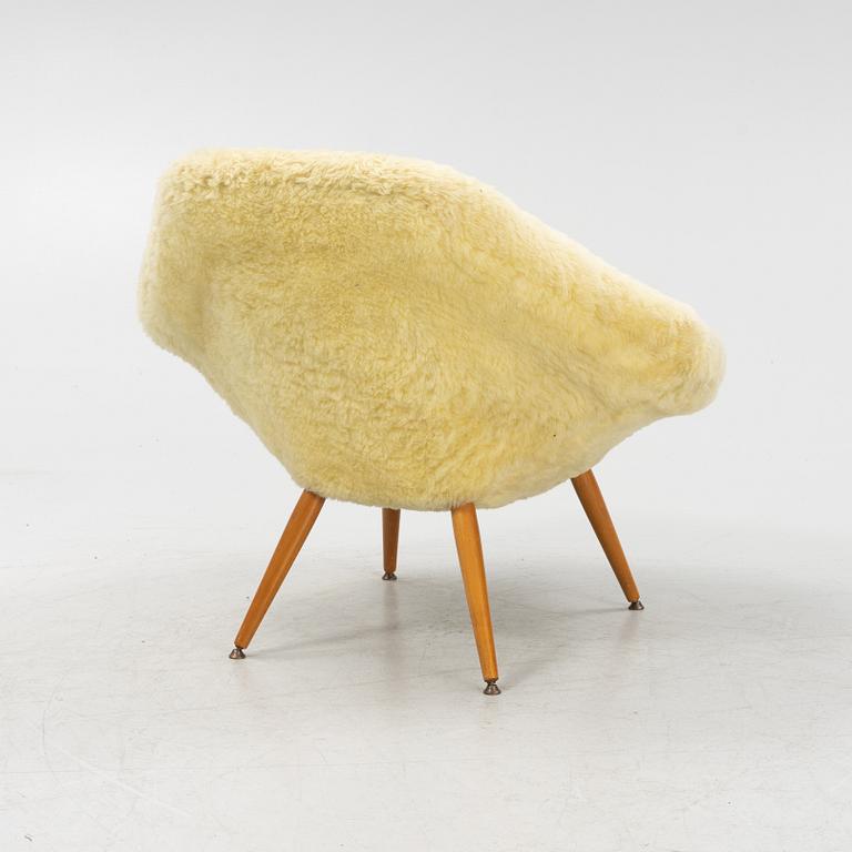 Arne Dahlén, an 'Eva' easy chair, Dahléns Dalums Fåtöljindustri AB, 1960's.