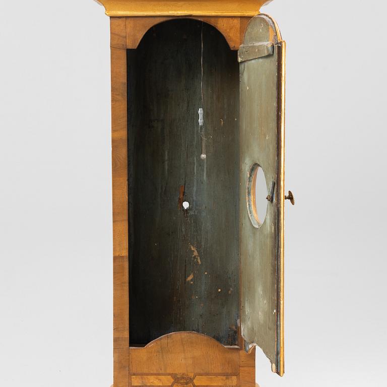 A longcase clock, Germany, 18th/19th Century.