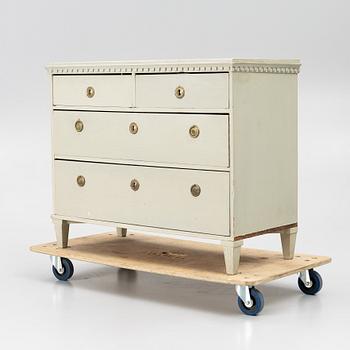 A Gustavian commode, Sweden circa 1800.