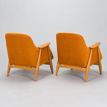 Svante Skogh, a pair of 1950's 'Pallas' armchair for Asko Finland.