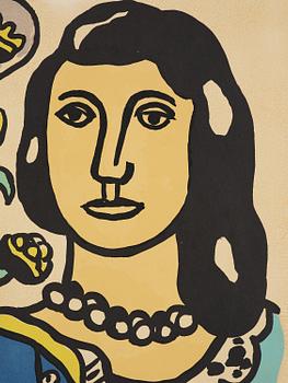 Fernand Léger, "La femme et la fleur".