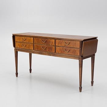 Sideboard/serving sideboard, English style, first half of the 20th century.