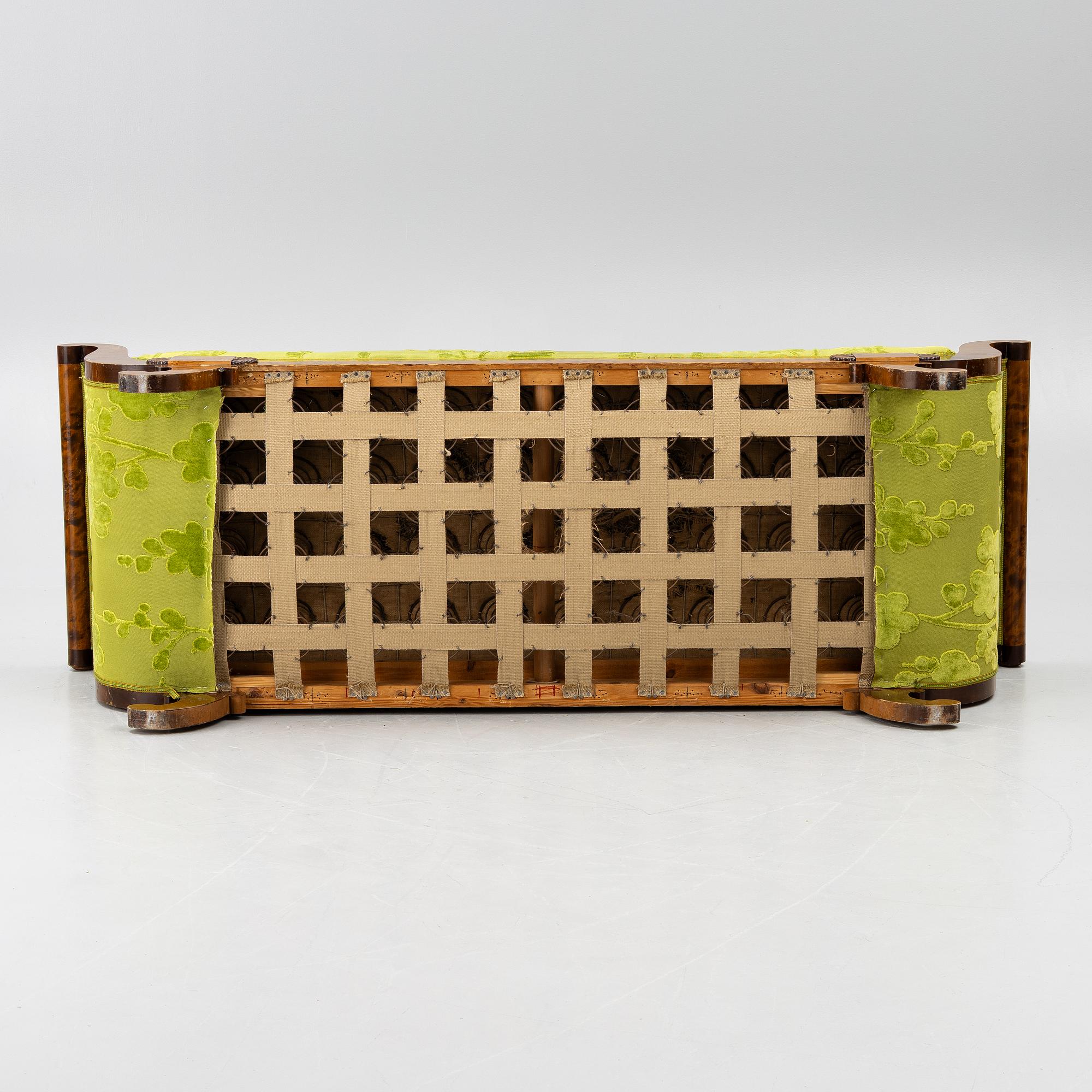 Empire style Salon group, early 20th century, (7 pieces).