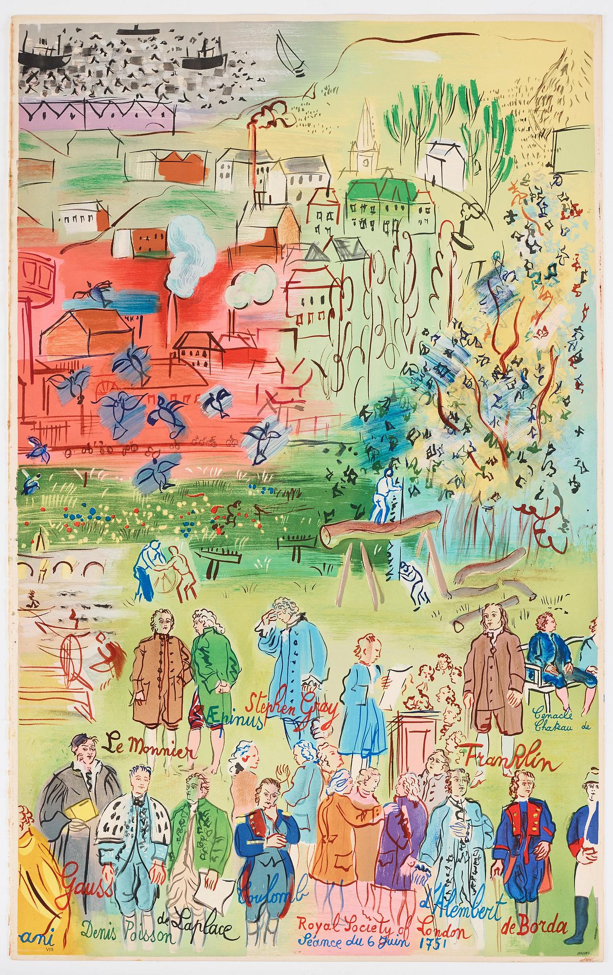 Raoul Dufy After, Portfolio "La Feé Electricité" (10).