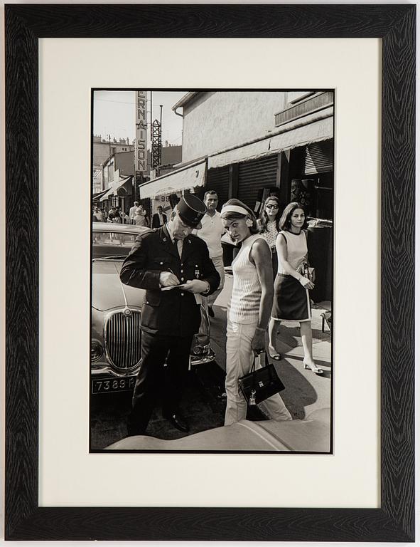 Carl Johan De Geer, photp, signed 1/3 verso.