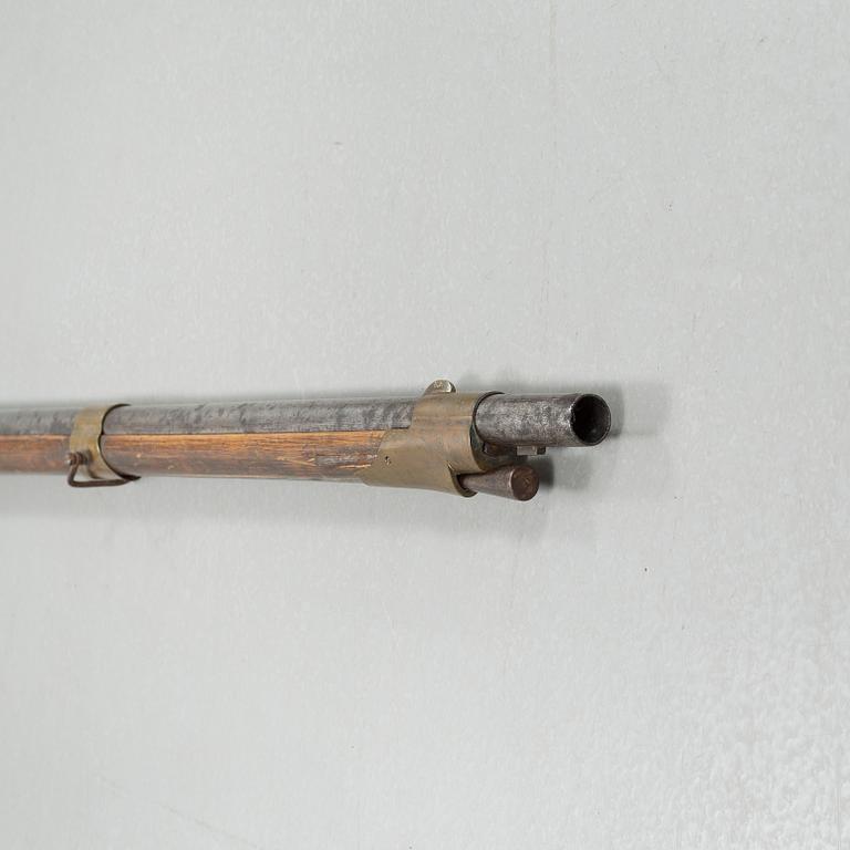 A percussion rifle for the swedish army, m/1815-49.