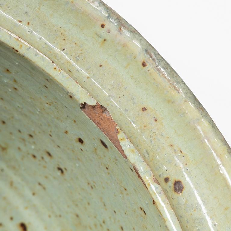 Allan Ebeling, a glazed ceramic tureen with cover, Torshälla 1938.