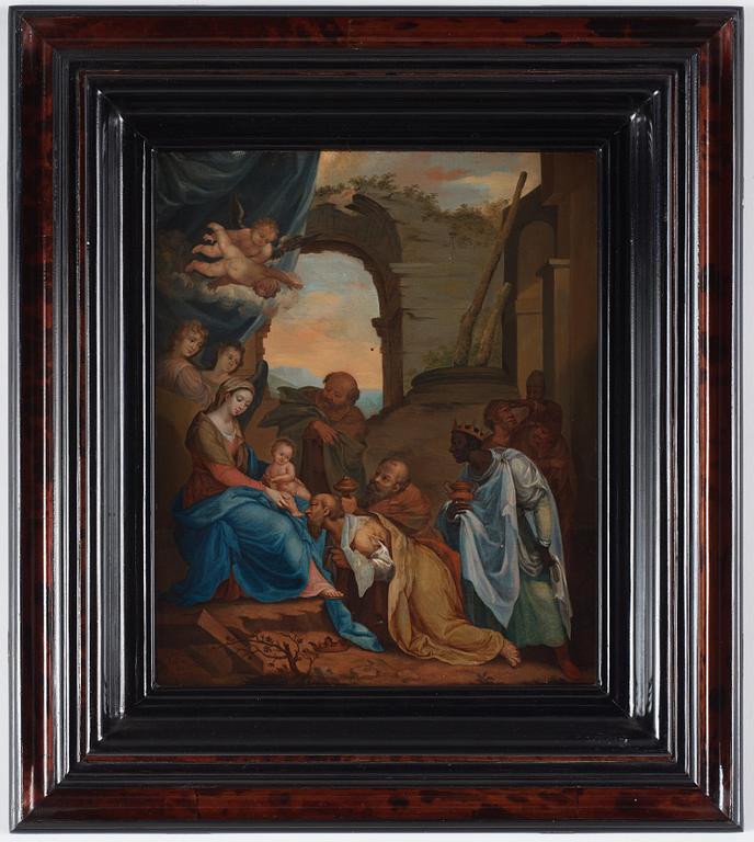 Andreas von Behn, The Adoration of the Magi and Christ among the Doctors, a pair.