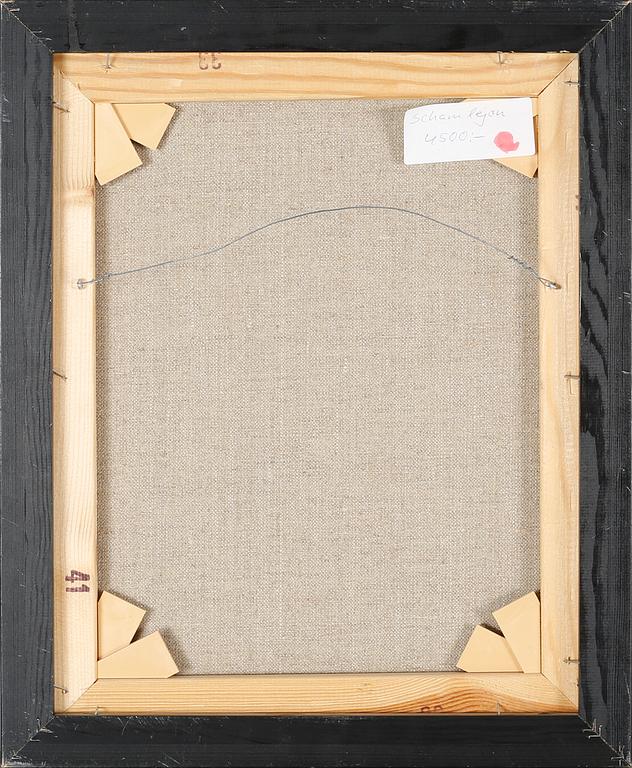 DAGMAR GLEMME, oil on canvas, signed.