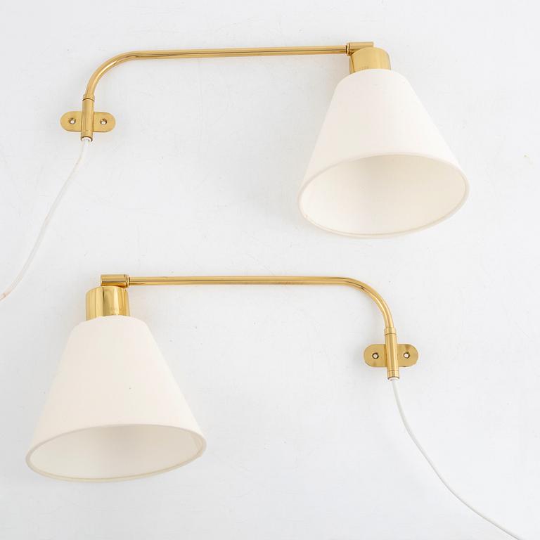 Josef Frank, a pair of model 2226 wall lamps, Svenskt Tenn.