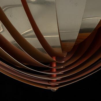 A 'Konkylie' ceiling light by Louis Weisdorf.