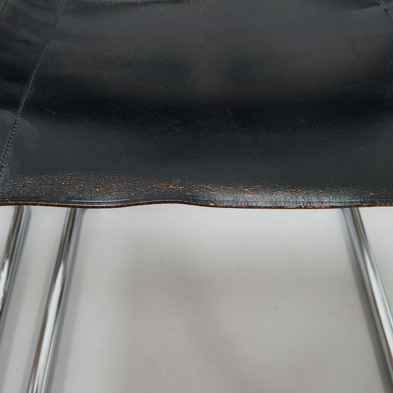 LUDWIG MIES VAN DER ROHE, a set of 1970-1980's 4+2, 'MR10' chairs for Thonet.
