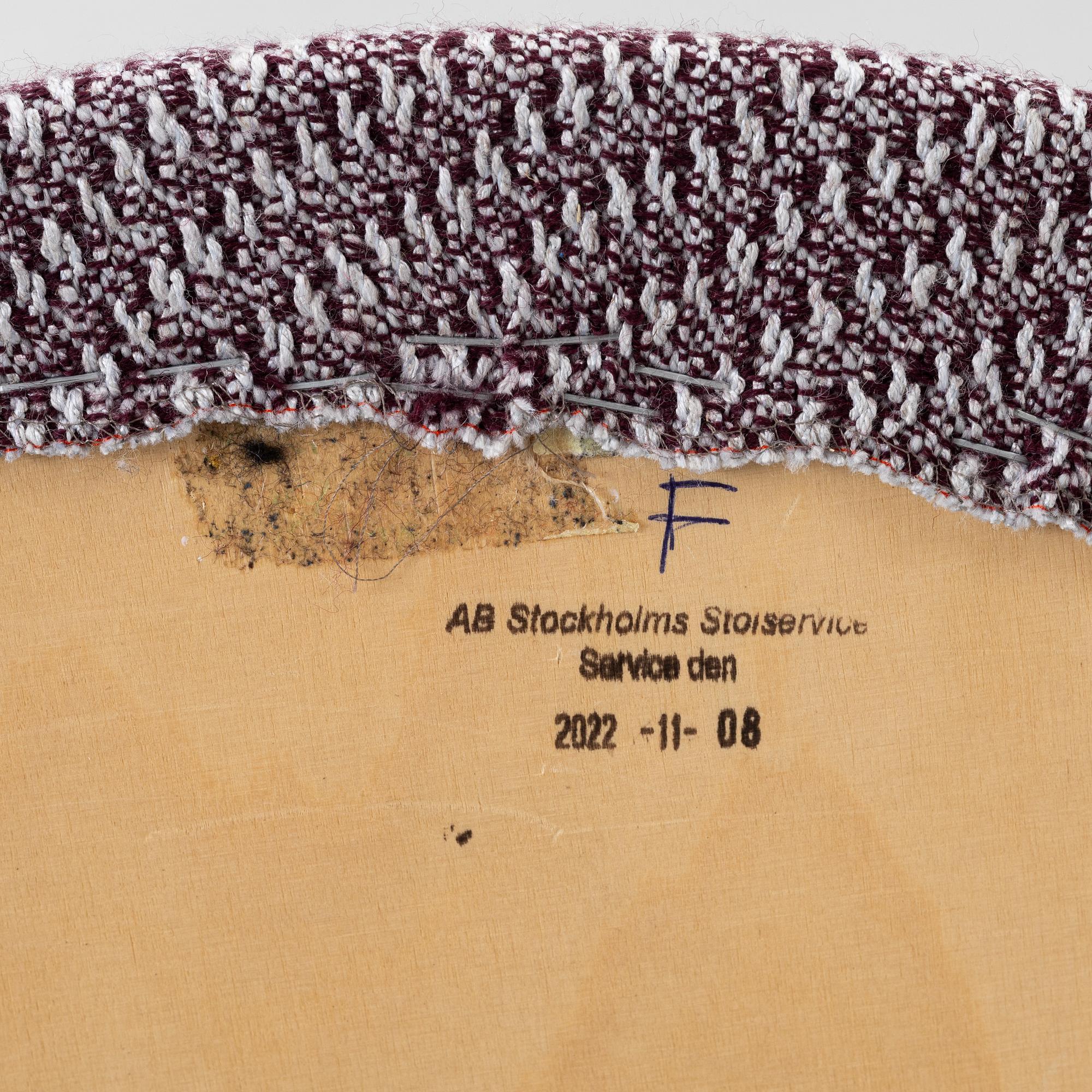 Eskil Sundahl & Erik Lund, karmstol, Kooperativa Förbundet, 1930-tal.