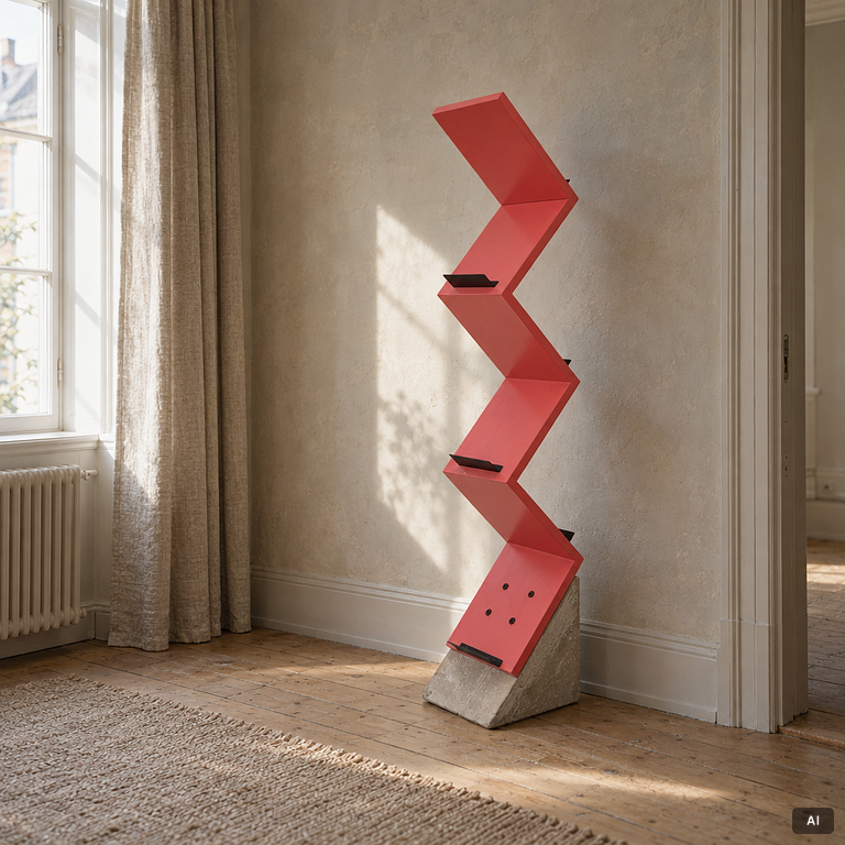 Jonas Bohlin, Bookcase, "Zink", Källemo.