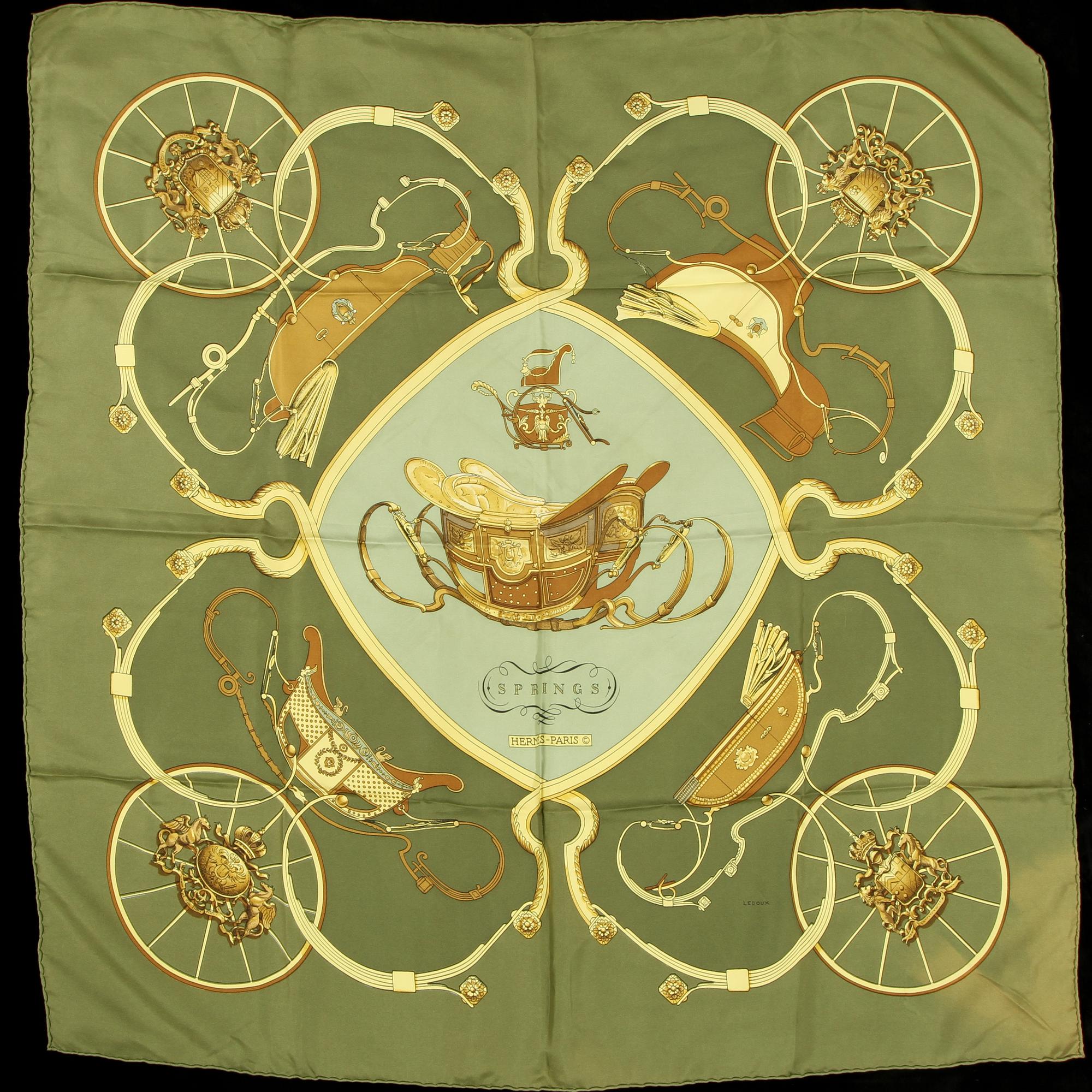 SCARF, "Springs", Philippe Ledoux, Hermès, Paris.