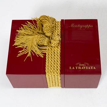 Montegrappa, fountain pen, "La Traviata", numbered 0565/1912.