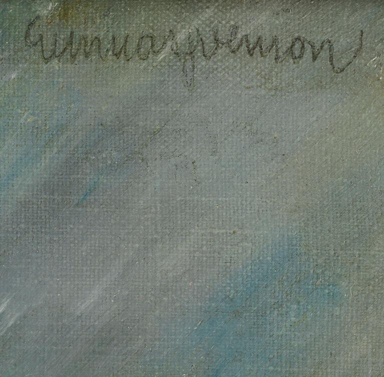 GUNNAR SVENSON, olja på duk, signerad.