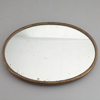 A argent hache table top, England, circa 1900.
