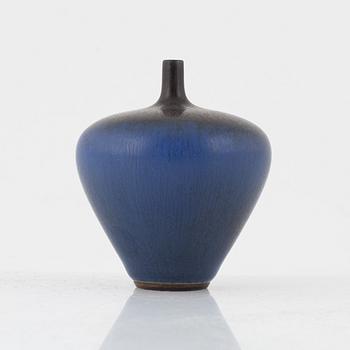 Berndt Friberg, a stoneware miniature vase, Gustavsberg studio, Sweden 1971.