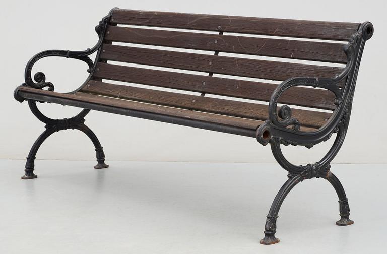 PARKBÄNK, Klafreströms Bruk, 1900-tal.