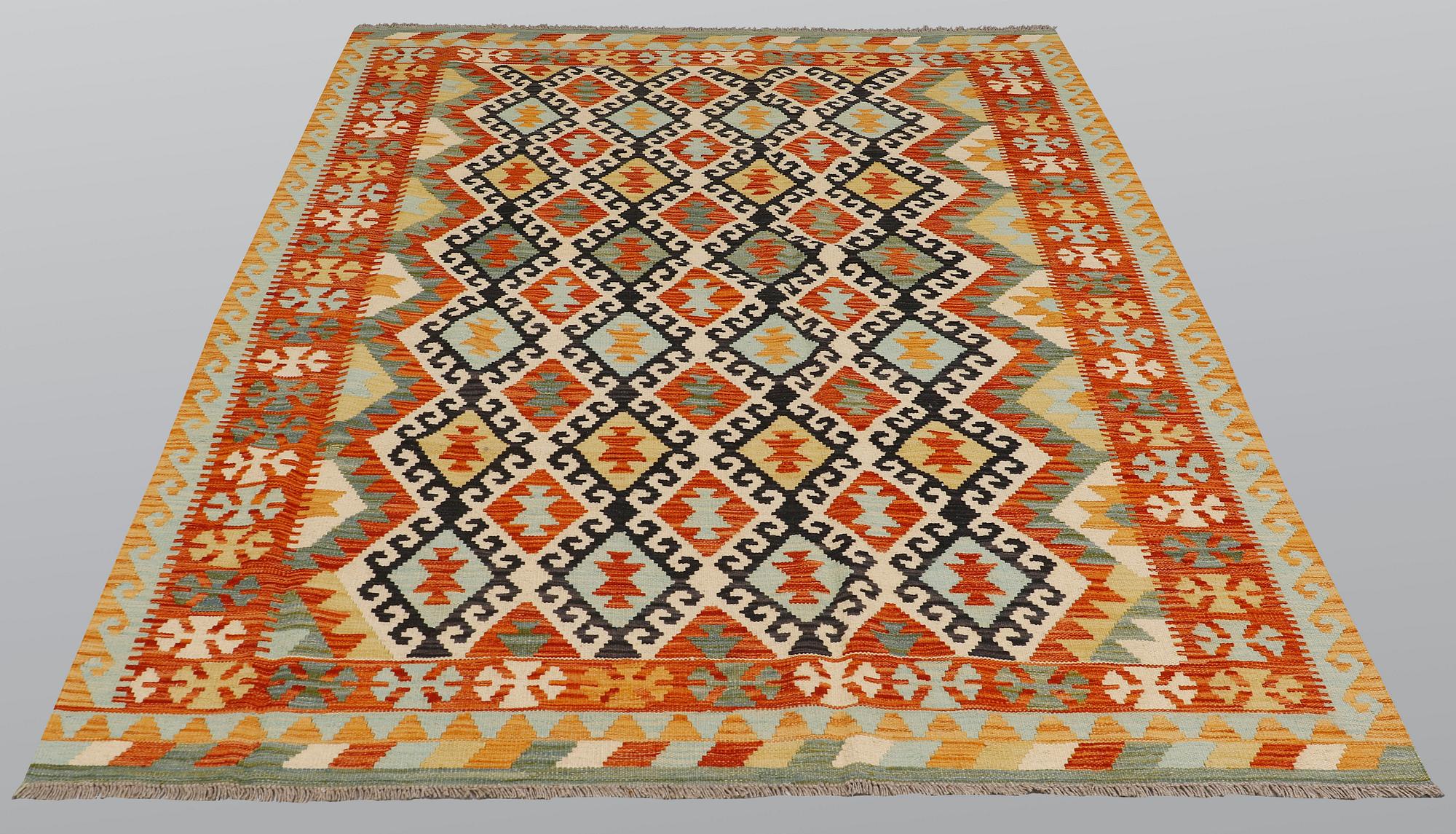 A rug, Kilim, ca 250 x 182 cm.