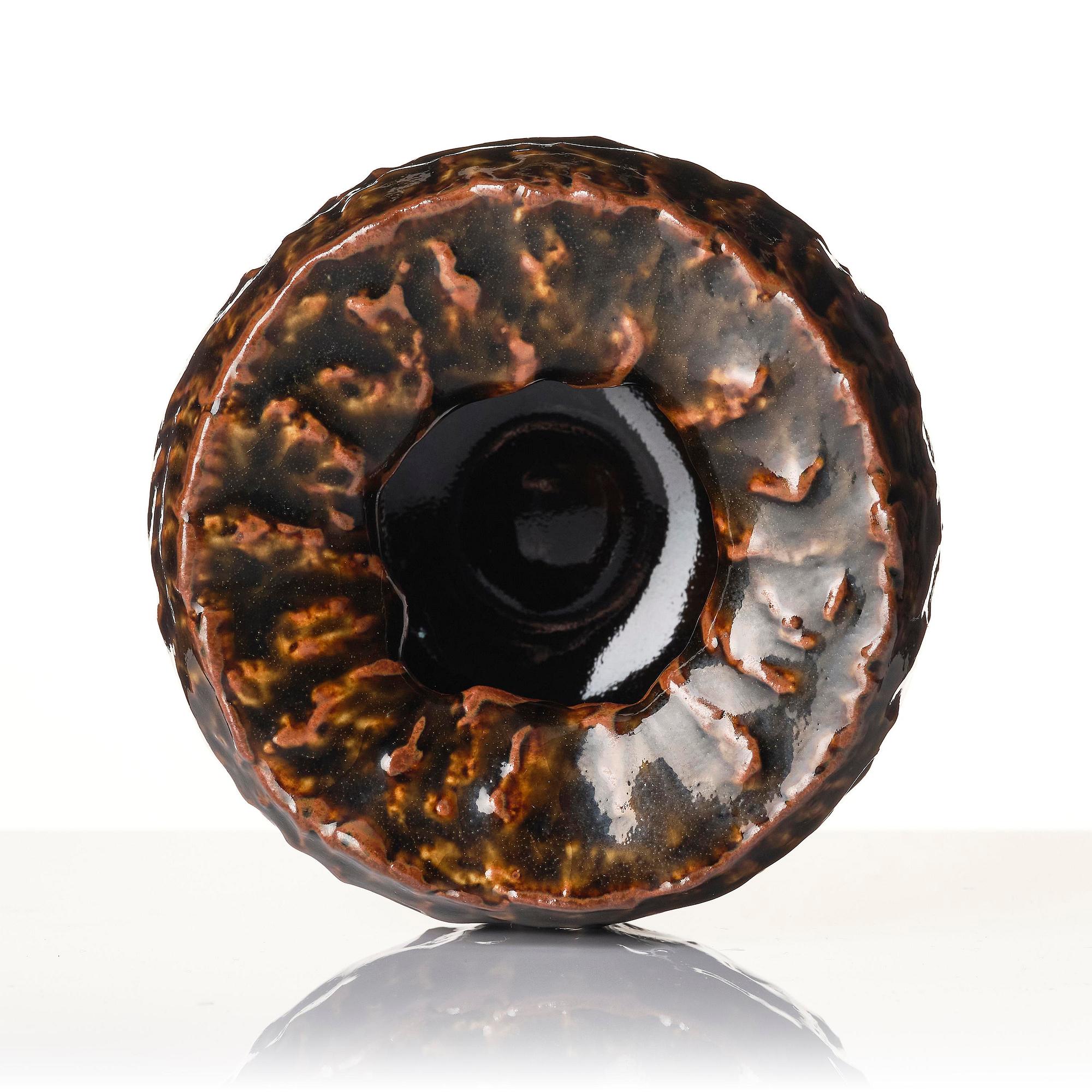 Melike Abasiyanik Kurtic, a stoneware vase, Royal Copenhagen, Denmark 1960s.