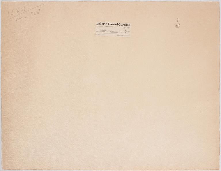 Henri Michaux, "Fond bleu pale".