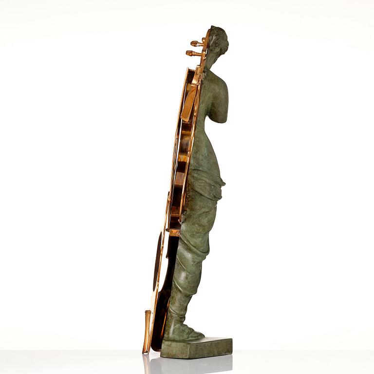 Arman (Armand Pierre Fernandez), "Venus et violoncelle".