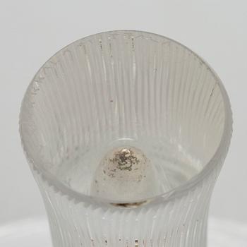Tapio Wirkkala, a 'Chanterelle' glass vase, signed Tapio Wirkkala Iittala.