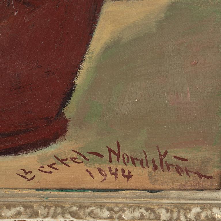 Bertel Bertel-Nordström, oil on canvas, signed and dated 1944.