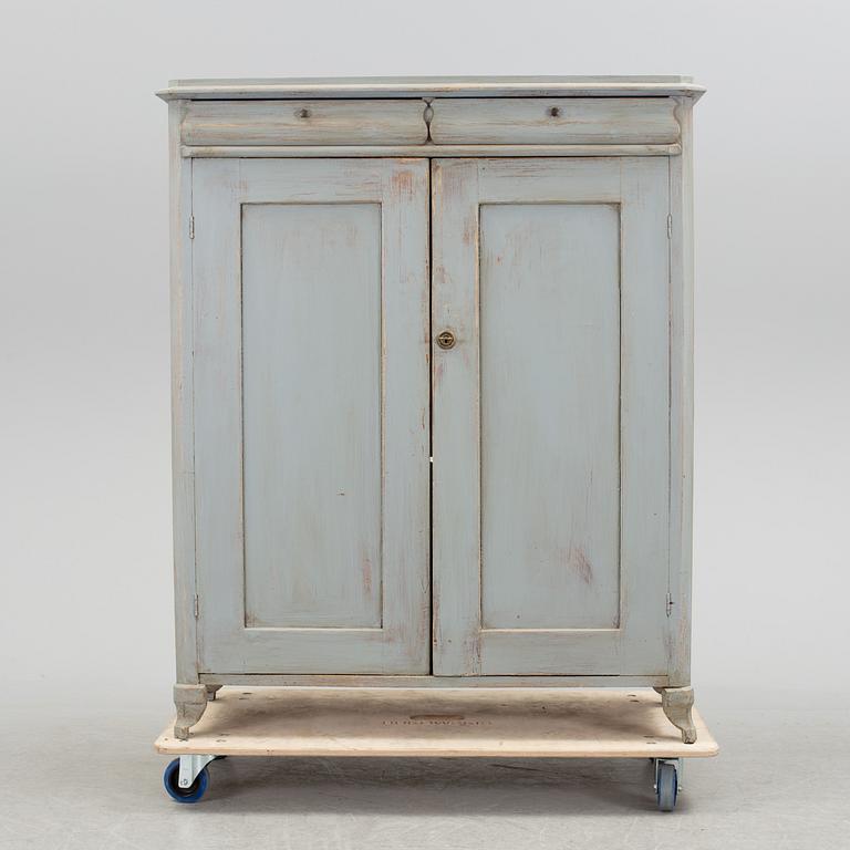 A mid 19th century painted sideboard.