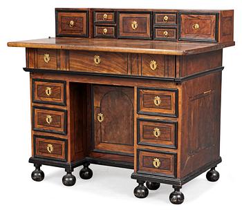 A Swedish Royal writing desk, by Hindrich von Hachten (not signed) 1693. Ordered for the crown prince Charles (XII).